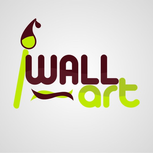Help wall arts with a new logo