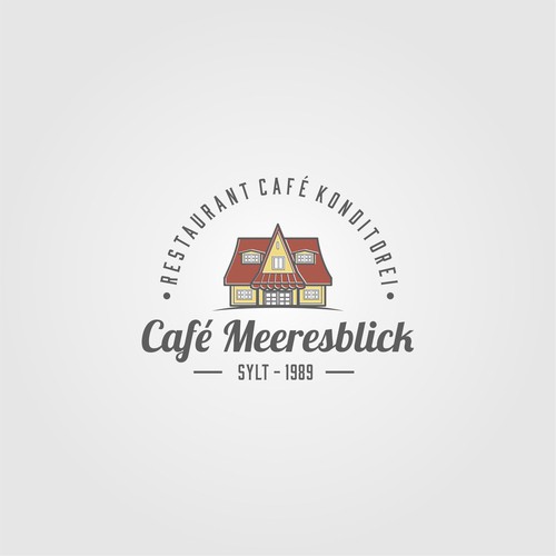 Classic design for cafe and restaurant logo