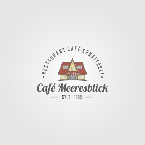 Classic design for cafe and restaurant logo