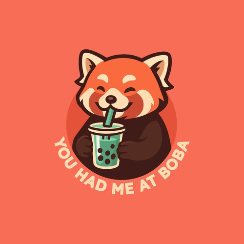 Logo Design For You Had me at Boba