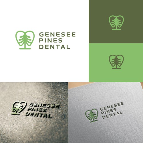 Genesee Pines Dental Logo