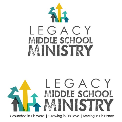 Create the next logo for Legacy Middle School Ministry