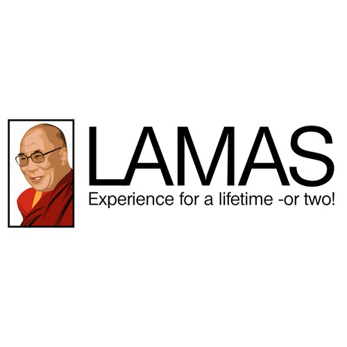 Logo for Lamas (longboard webshop)
