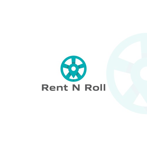 Logo design for a car rental company