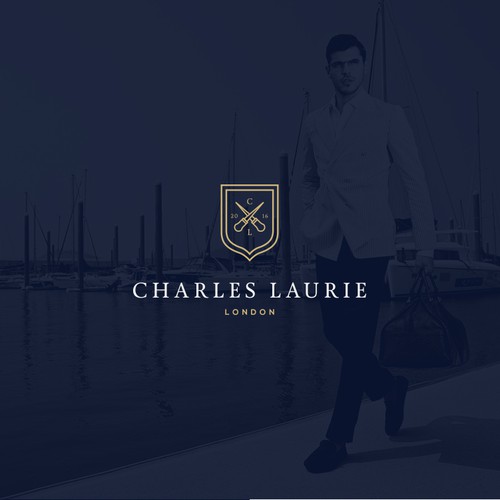 Luxury logo for Charles Laurie