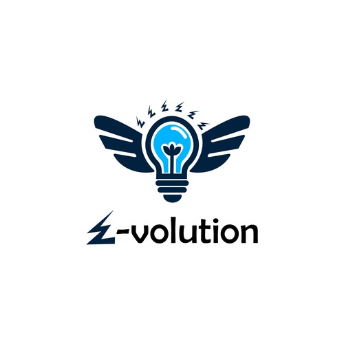 bolt bulb logo