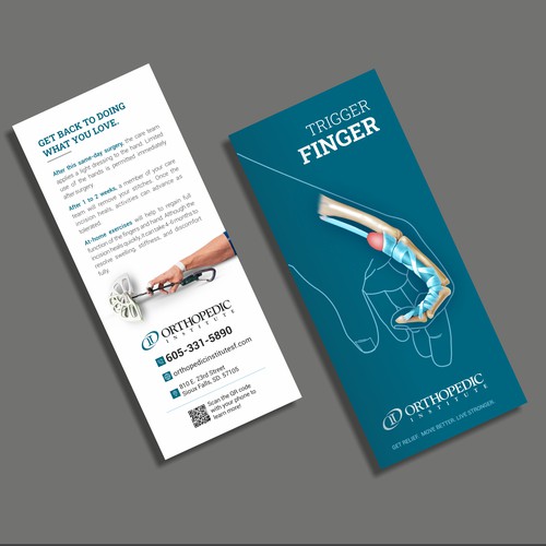 Orthopedic practice needs their brochure