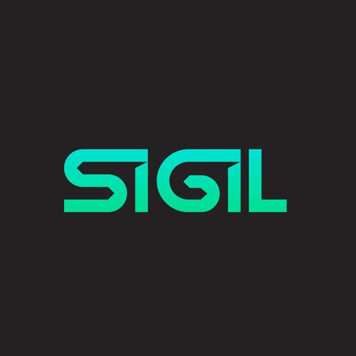Minimalist logo design for investment and research company.