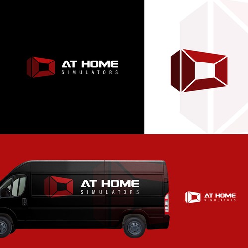 At Home Simulators Logo and Brand Guideline