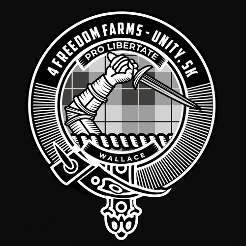 Strong logo concept for 4 Freedom Farms