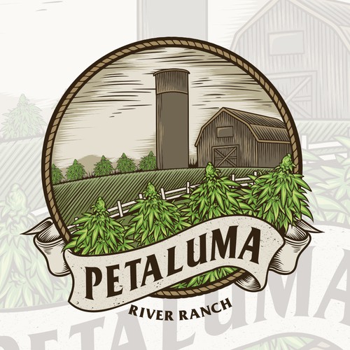 Ranch label design