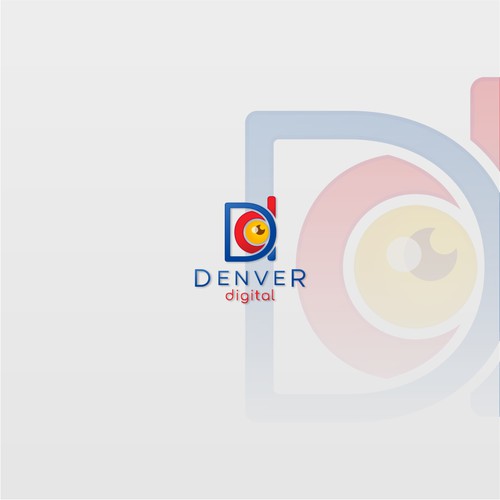 clean logo concept for digital advertising agency