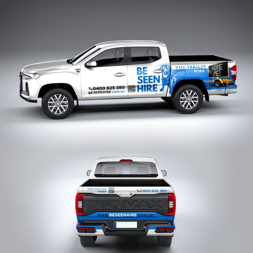 Clean Wrap Design for BeSeenHire