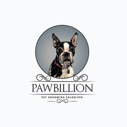 illustrative logo of pawbillion