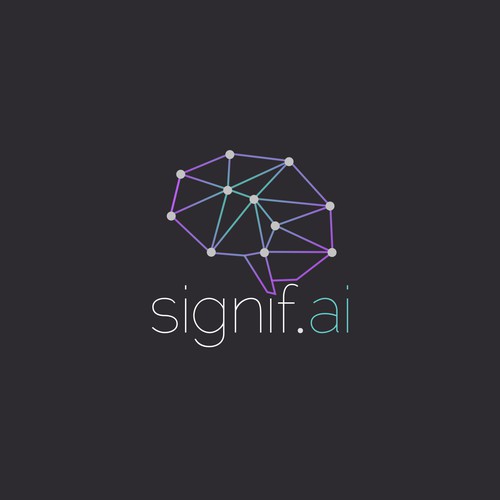 Logo for artificial intelligence company