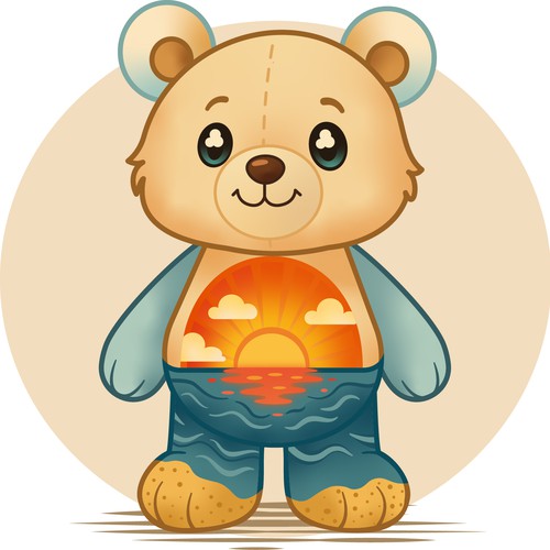 Design of a physical teddy bear that represents hope