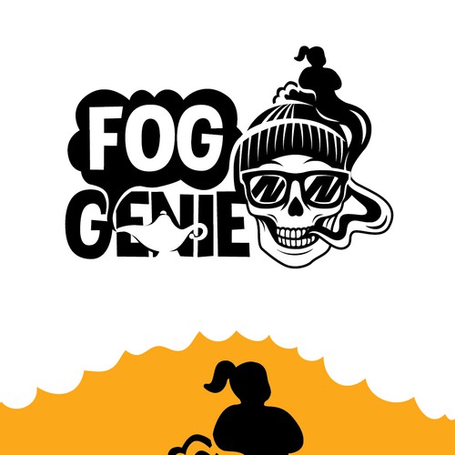 Smoke Machine logo required with 'Genie' Theme