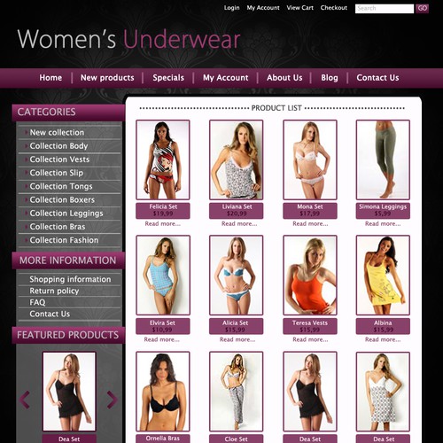 Guaranteeing 10 winners!  Wanted: 2-Page eCommerce skin