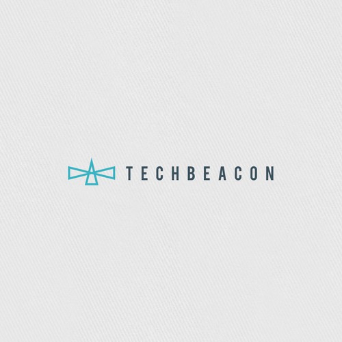 Create a modern logo for our new media site, TechBeacon