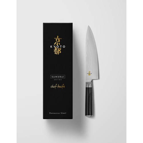 Premium packaging for chef knife