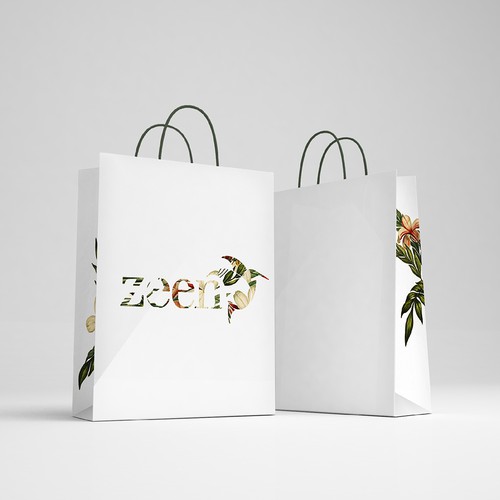 minimalistic shopping bag for zeen