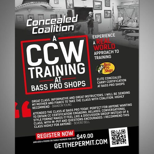 CCW Training Flyer