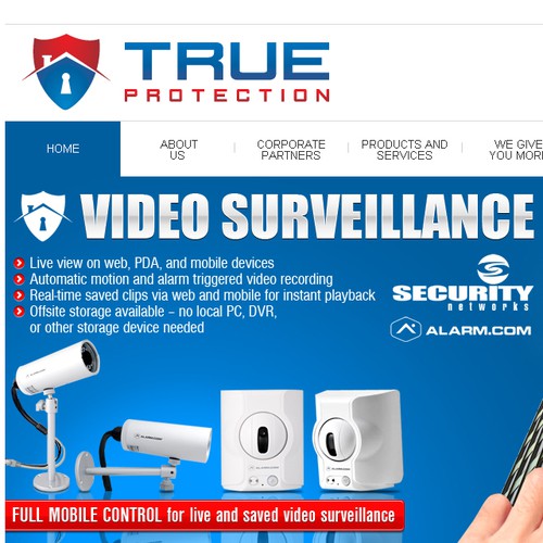 TRUE PROTECTION AND ALARM.COM VIDEO AD