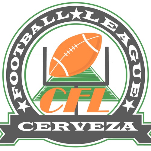 Cerveza Fantasy Football League Logo Challenge
