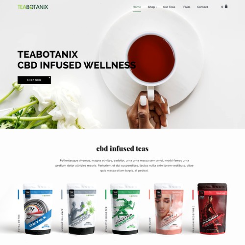 TeaBotanix CBD Infused Tea