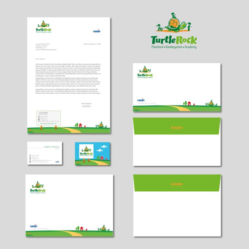  Stationery design.