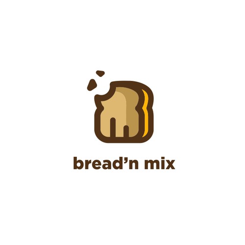 UNIQUE AND CLEAN DESIGN LOGO FOR TRADITIONAL BREAD INDUSTRY