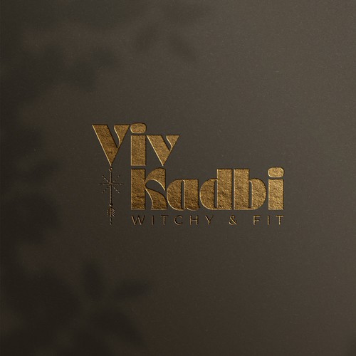 viv kadbi witchy and fit logo design