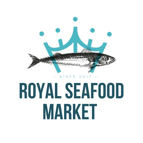 logo for a seafood market