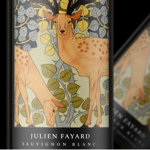 Wine label for special edition 