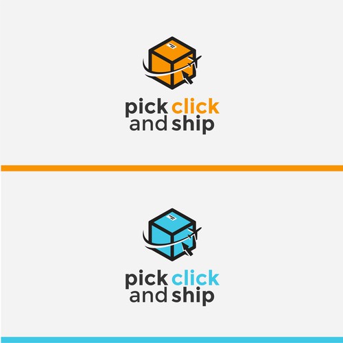 Logo icon for shipping app