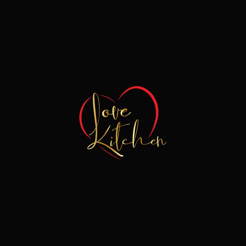 Logo concept for Love Kitchen