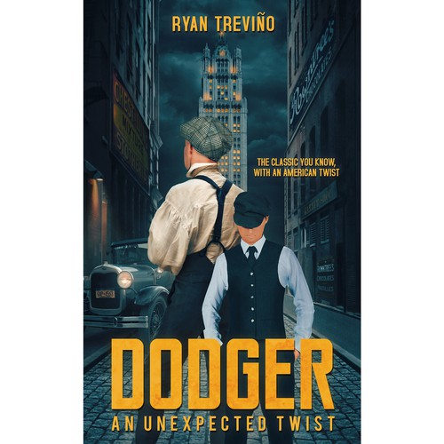 Book cover for title "DODGER"