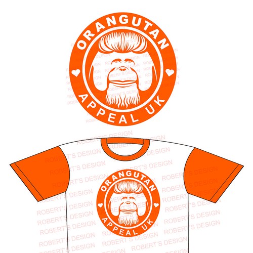 Logo design for Orangutan Appeal UK