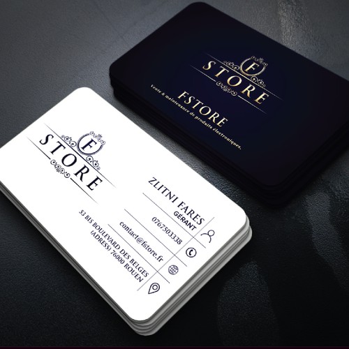 FS Store Logo and Business Card