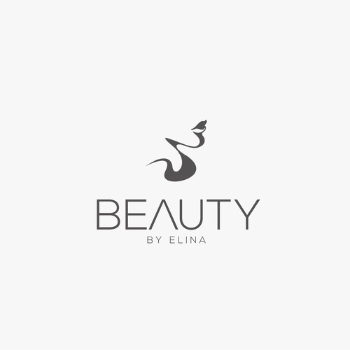 Clean logo design for a Makeup artist