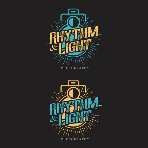 beautiful logo Rhythm & Light Photography