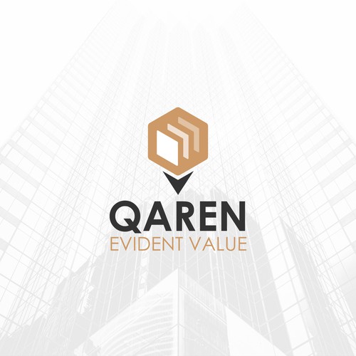 Bold and modern logo for Qaren