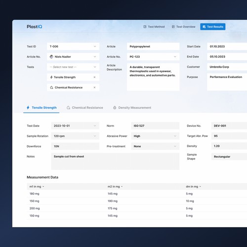 Desktop UI Software Design