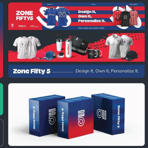 Zonefifty5 Logo & Branding