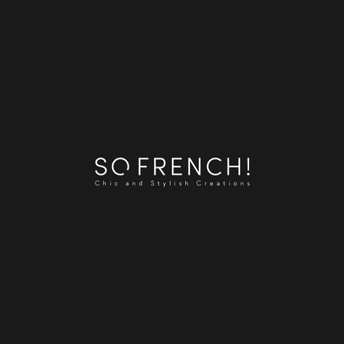 Chic and elegant logo for a made-in-france blog about fashion and design