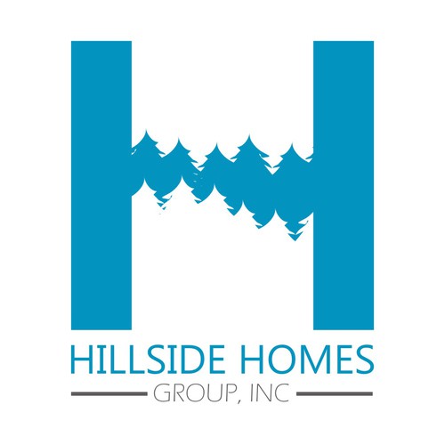 Logo Concept fo Hillside Homes Group, Inc