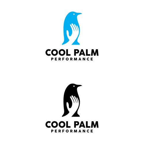 penguin hand logo