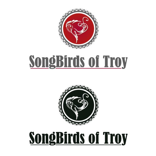 Songbirds of Troy needs a new logo