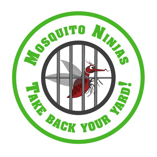 Create a mosquito control logo that grabs your attention