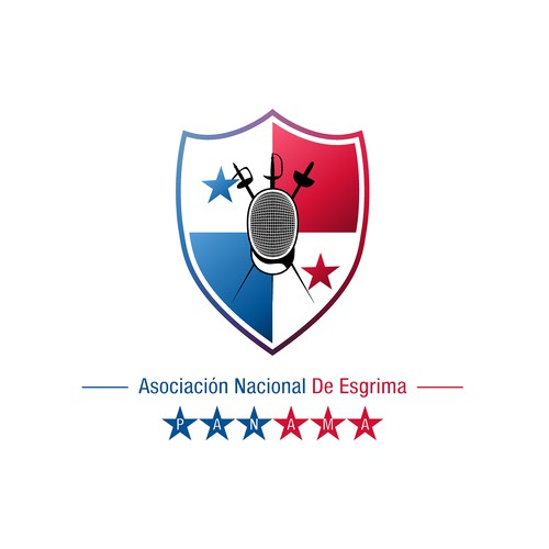 Logo for fencing association